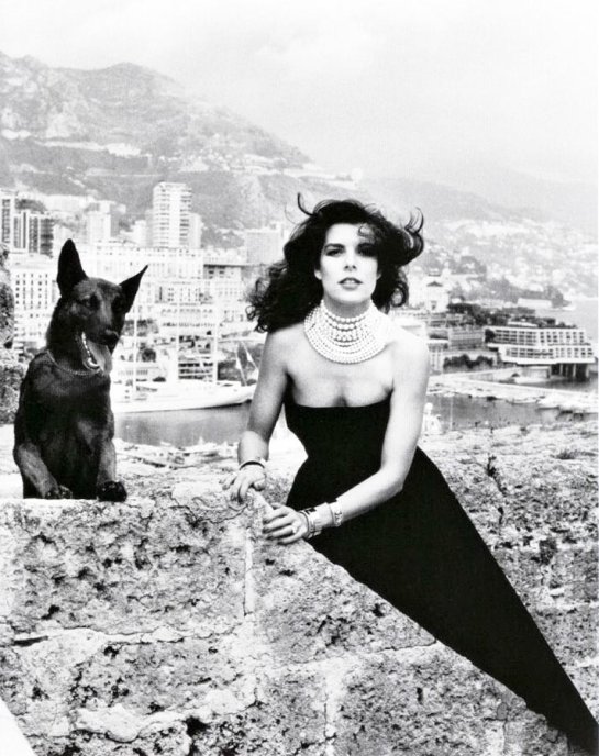 Carolina di Monaco by Helmut Newton