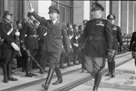 Mussolini and Pavelic |1941