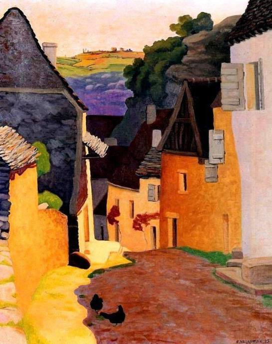Felix-Vallotton-Rocamadour-Landscape